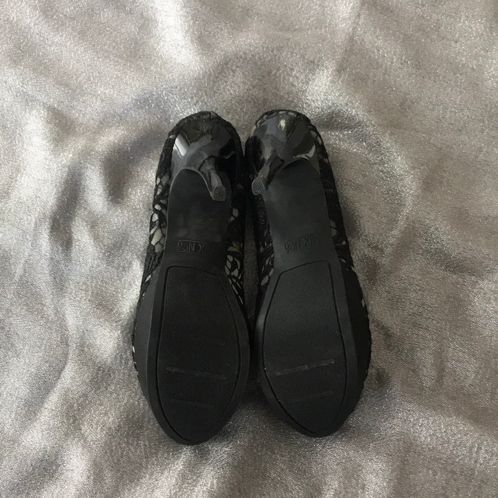 Mix No6 black lace heels - Picture 4 of 4